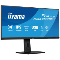 iiyama ProLite XUB3493WQSU-B6 Monitor PC 86,4 cm (34") 3440 x 1440 Pixel UltraWide Quad HD LED Nero