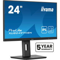 iiyama ProLite XUB2497HSN-B2 Monitor PC 60,5 cm (23.8") 1920 x 1080 Pixel Full HD LED Nero
