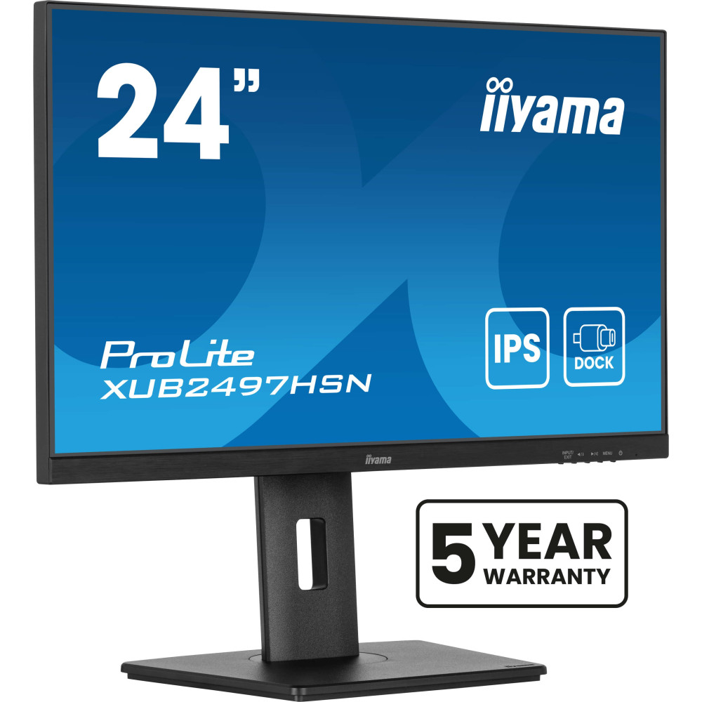 iiyama ProLite XUB2497HSN-B2 Monitor PC 60,5 cm (23.8") 1920 x 1080 Pixel Full HD LED Nero