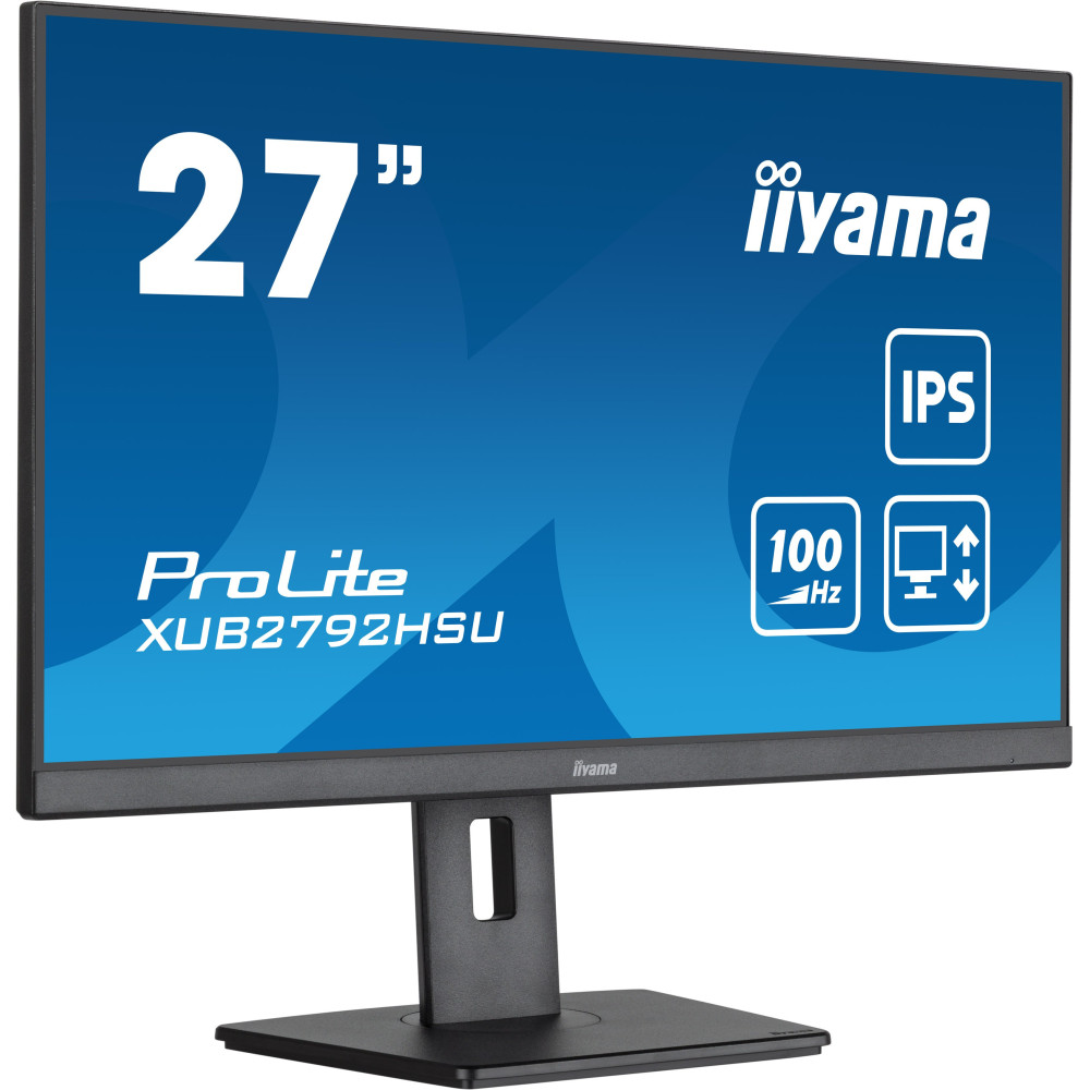 iiyama XUB2792HSU-B6 Monitor PC 68,6 cm (27") 1920 x 1080 Pixel Full HD LED Nero