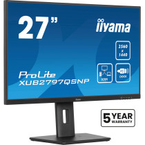 iiyama ProLite XUB2797QSNP-B1 Monitor PC 68,6 cm (27") 2560 x 1440 Pixel Quad HD LED Nero