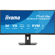iiyama ProLite XCB3497WQSNP-B1 Monitor PC 86,4 cm (34") 3440 x 1440 Pixel UltraWide Quad HD LED Nero