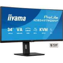 iiyama ProLite XCB3497WQSNP-B1 Monitor PC 86,4 cm (34") 3440 x 1440 Pixel UltraWide Quad HD LED Nero