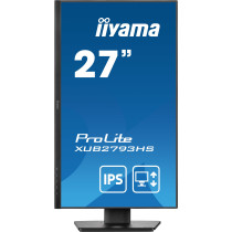 iiyama ProLite XUB2793HS-B7 Monitor PC 68,6 cm (27") 1920 x 1080 Pixel Full HD LED Nero