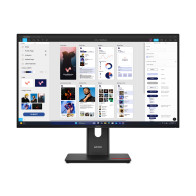 Lenovo ThinkVision T32UD-40 LED display 80 cm (31.5") 3840 x 2160 Pixel 4K Ultra HD LCD Nero