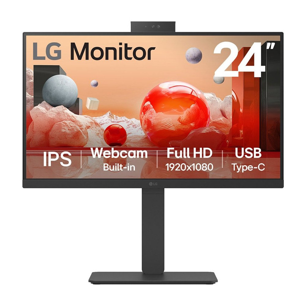 LG 24BA850-B Monitor PC 60,5 cm (23.8") 1920 x 1080 Pixel Full HD Nero