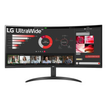 LG 34WR50QK-B Monitor PC 86,4 cm (34") 3440 x 1440 Pixel Wide Quad HD Nero