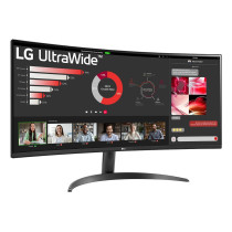 LG 34WR50QK-B Monitor PC 86,4 cm (34") 3440 x 1440 Pixel Wide Quad HD Nero