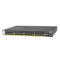 NETGEAR M4300-52G-PoE+ 550W PSU Gestito L2/L3/L4 Gigabit Ethernet (10/100/1000) Supporto Power over Ethernet (PoE) 1U Nero