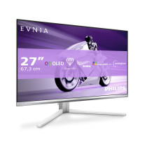 Philips Evnia 8000 27M2N8500/00 Monitor PC 67,3 cm (26.5") 2560 x 1440 Pixel Quad HD QD-OLED Bianco
