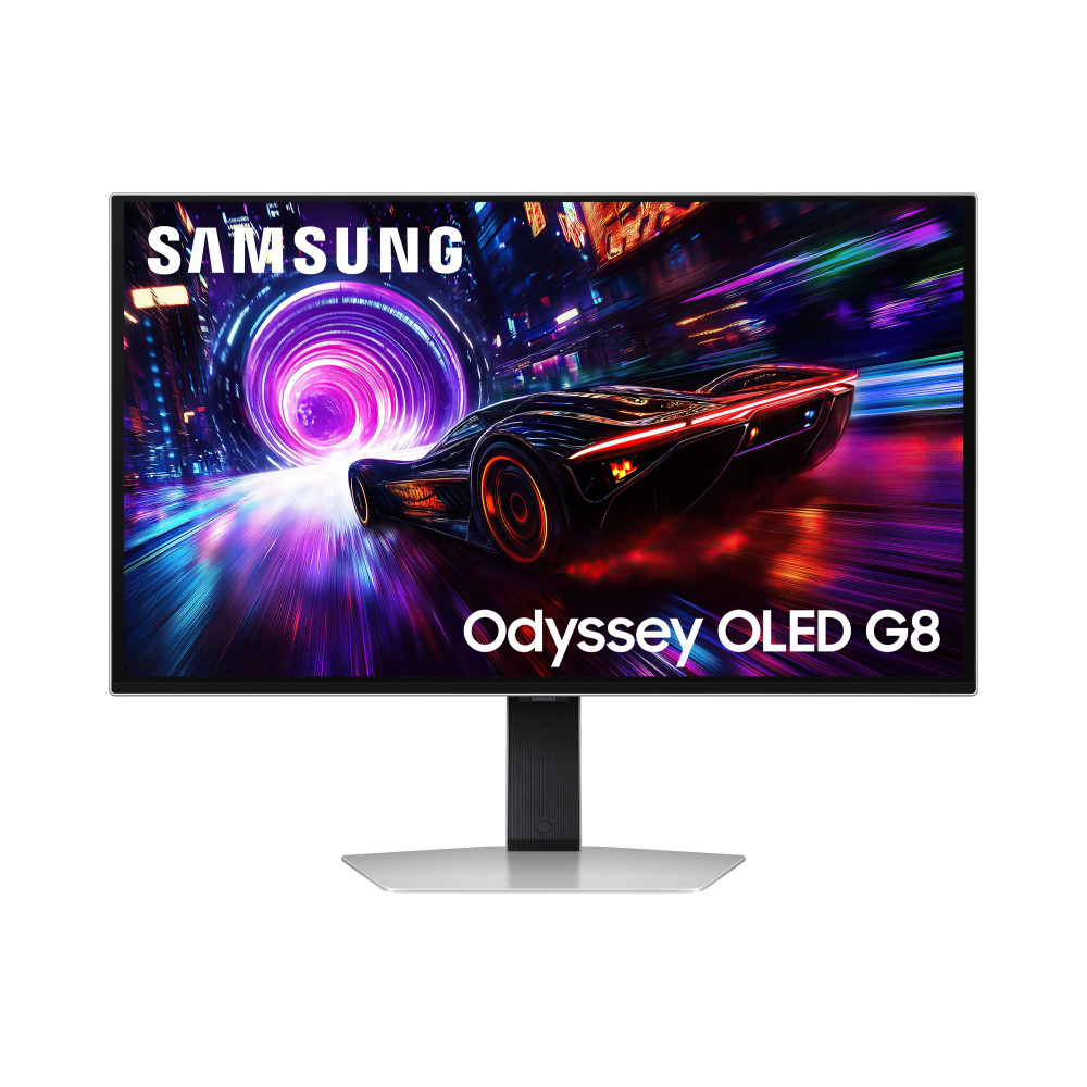 Samsung G81SF Monitor PC 68,6 cm (27") 3840 x 2160 Pixel 4K Ultra HD OLED Argento