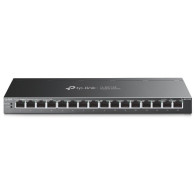 TP-Link TL-SG116P switch di rete Non gestito Gigabit Ethernet (10/100/1000) Supporto Power over Ethernet (PoE) Nero