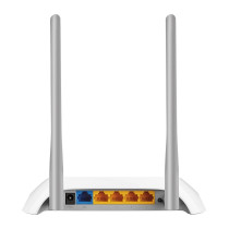 TP-Link TL-WR840N router wireless Fast Ethernet Banda singola (2.4 GHz) Grigio, Bianco