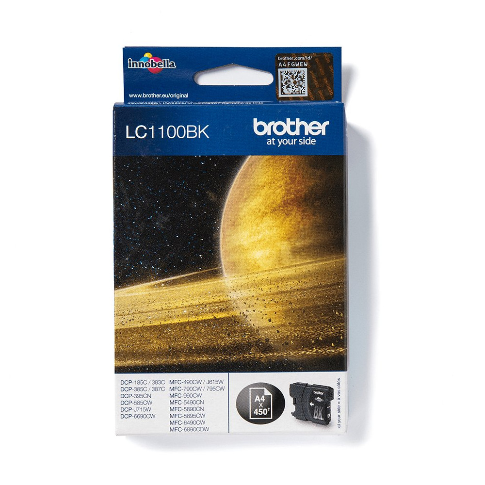 Brother LC1100BK cartuccia d'inchiostro 1 pz Originale Nero