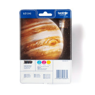 Brother LC-1240RBWBP cartuccia d'inchiostro Originale Resa standard Ciano, Magenta, Giallo