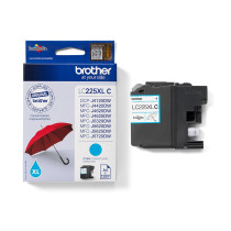 Brother LC225XLC cartuccia d'inchiostro 1 pz Originale Ciano