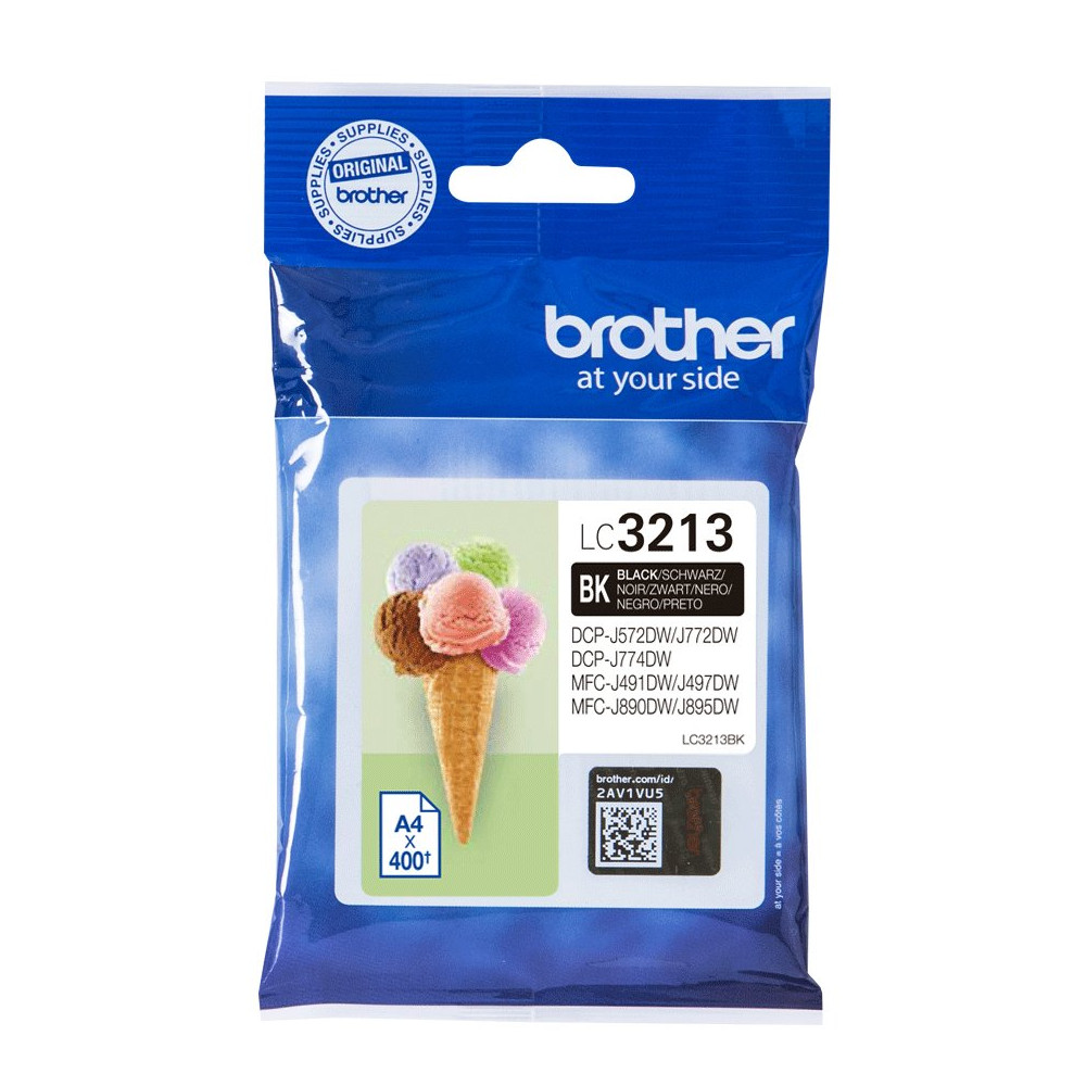 Brother LC3213BK cartuccia d'inchiostro 1 pz Originale Nero
