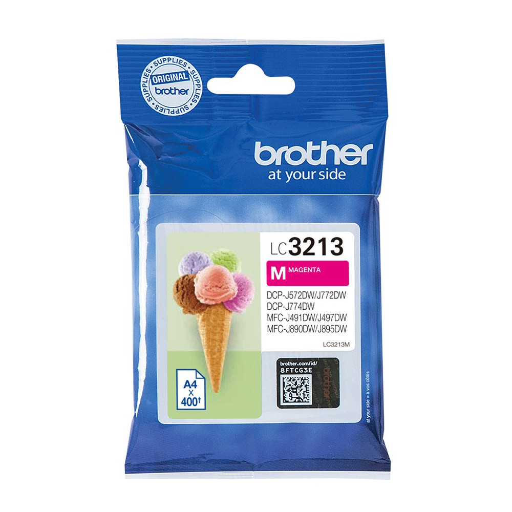 Brother LC3213M cartuccia d'inchiostro 1 pz Originale Magenta