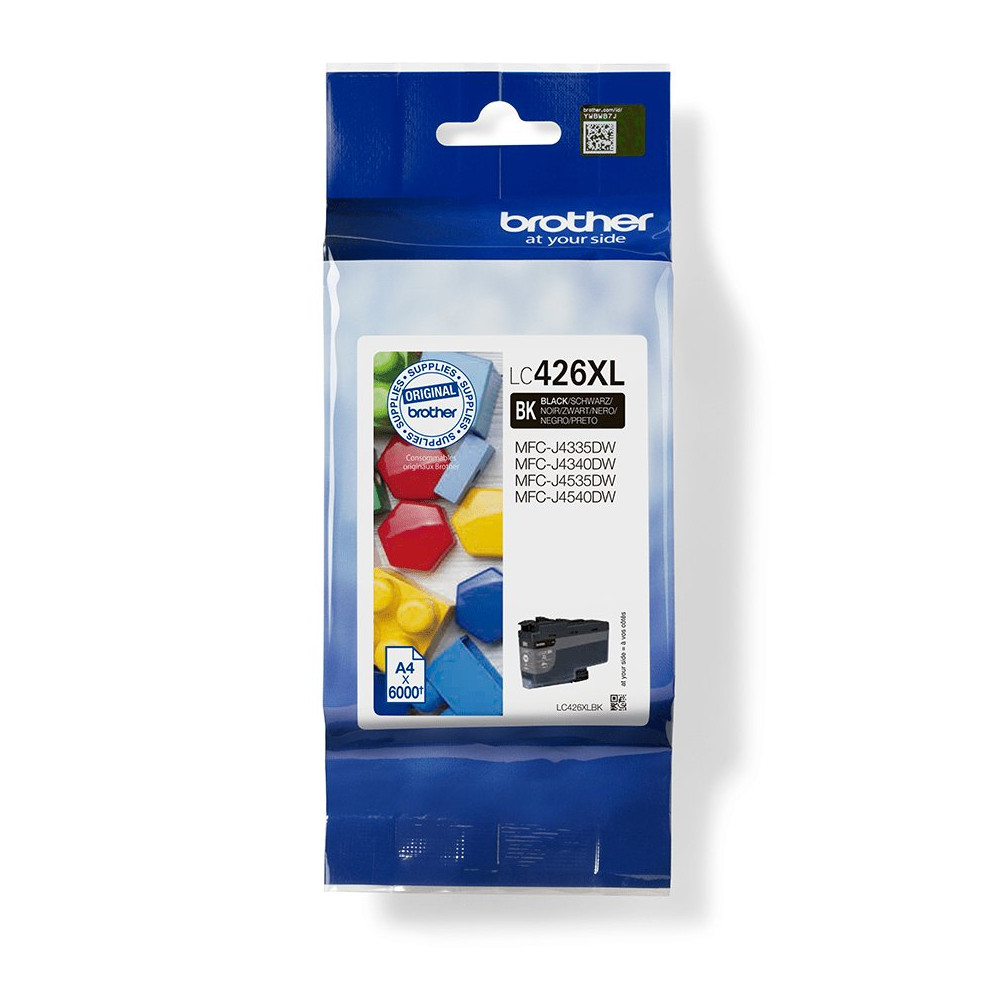 Brother LC426XLBK cartuccia d'inchiostro 1 pz Originale Nero