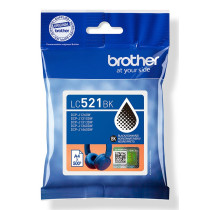 Brother LC521BK cartuccia d'inchiostro 1 pz Originale Nero