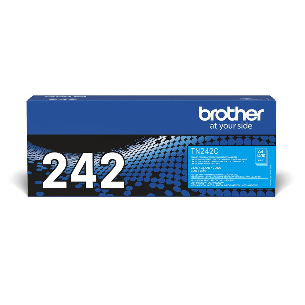 Brother TN-242C cartuccia toner 1 pz Originale Ciano