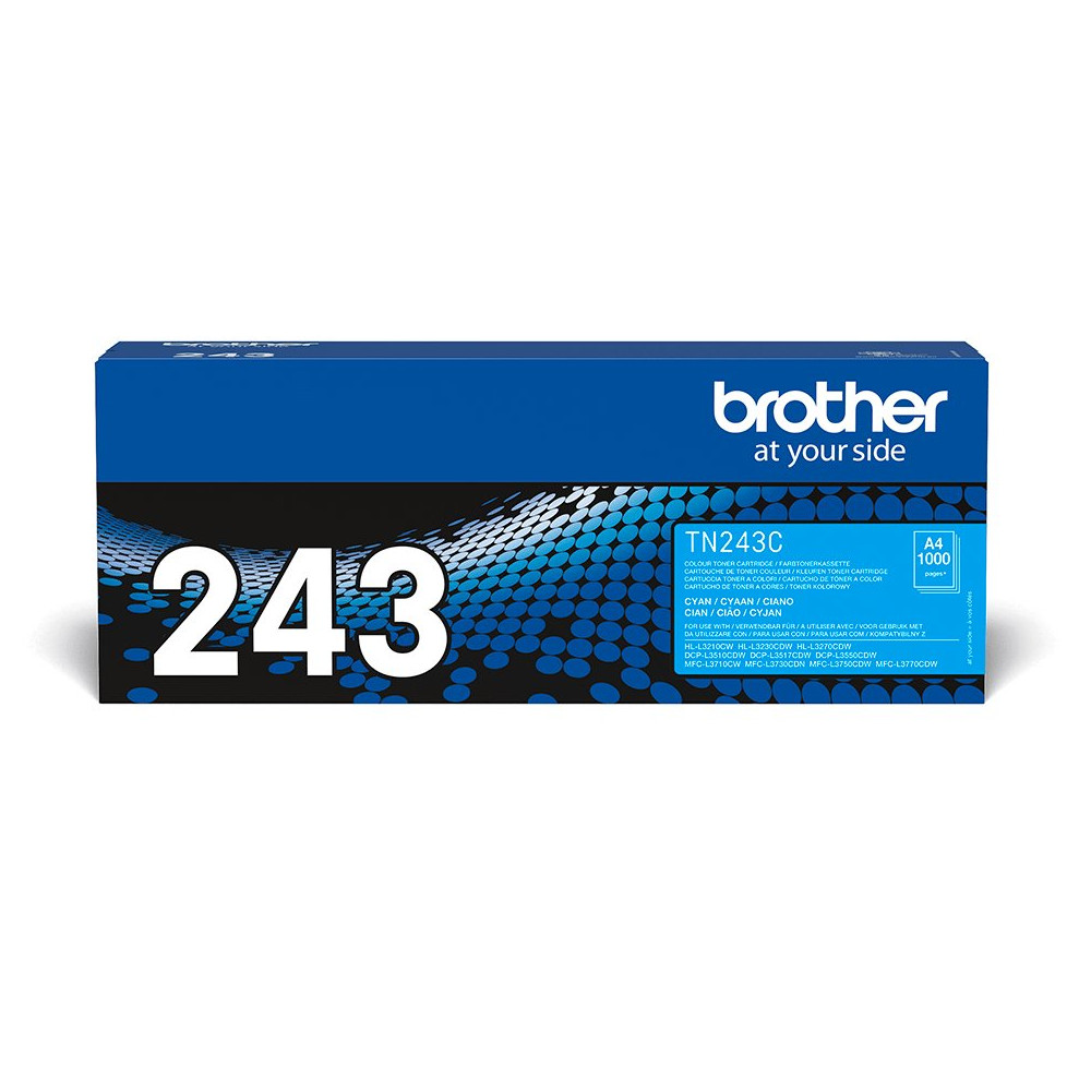 Brother TN-243C cartuccia toner 1 pz Originale Ciano