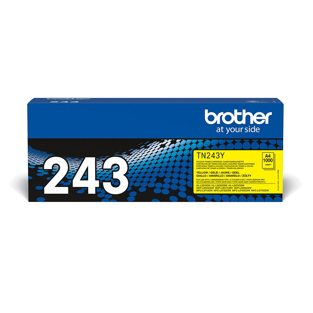 Brother TN-243Y cartuccia toner 1 pz Originale Giallo