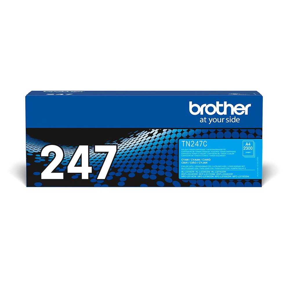 Brother TN-247C cartuccia toner 1 pz Originale Ciano