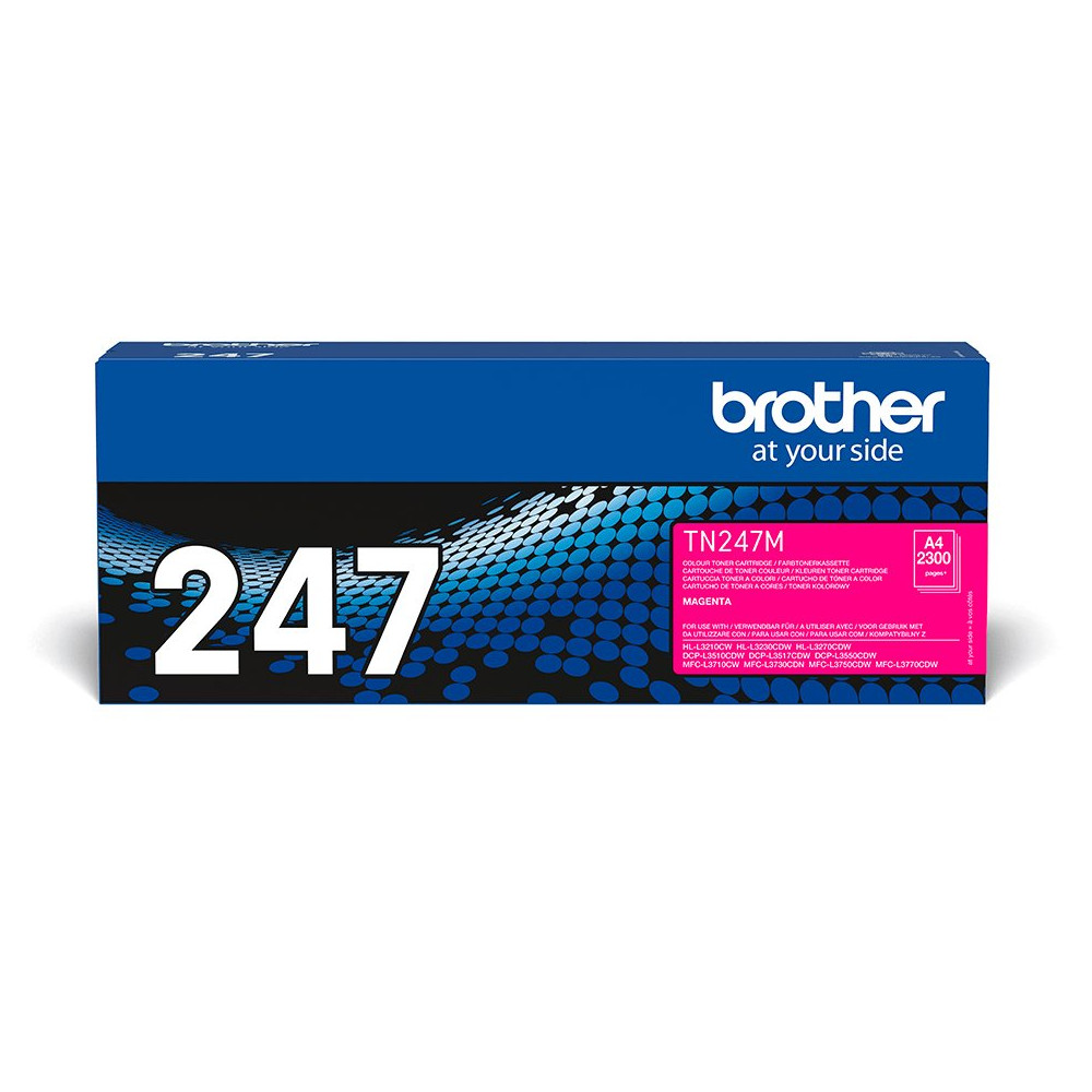 Brother TN-247M cartuccia toner 1 pz Originale Magenta