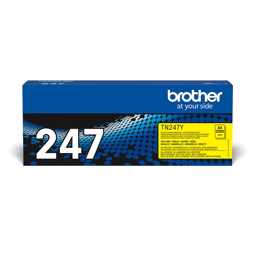 Brother TN-247Y cartuccia toner 1 pz Originale Giallo