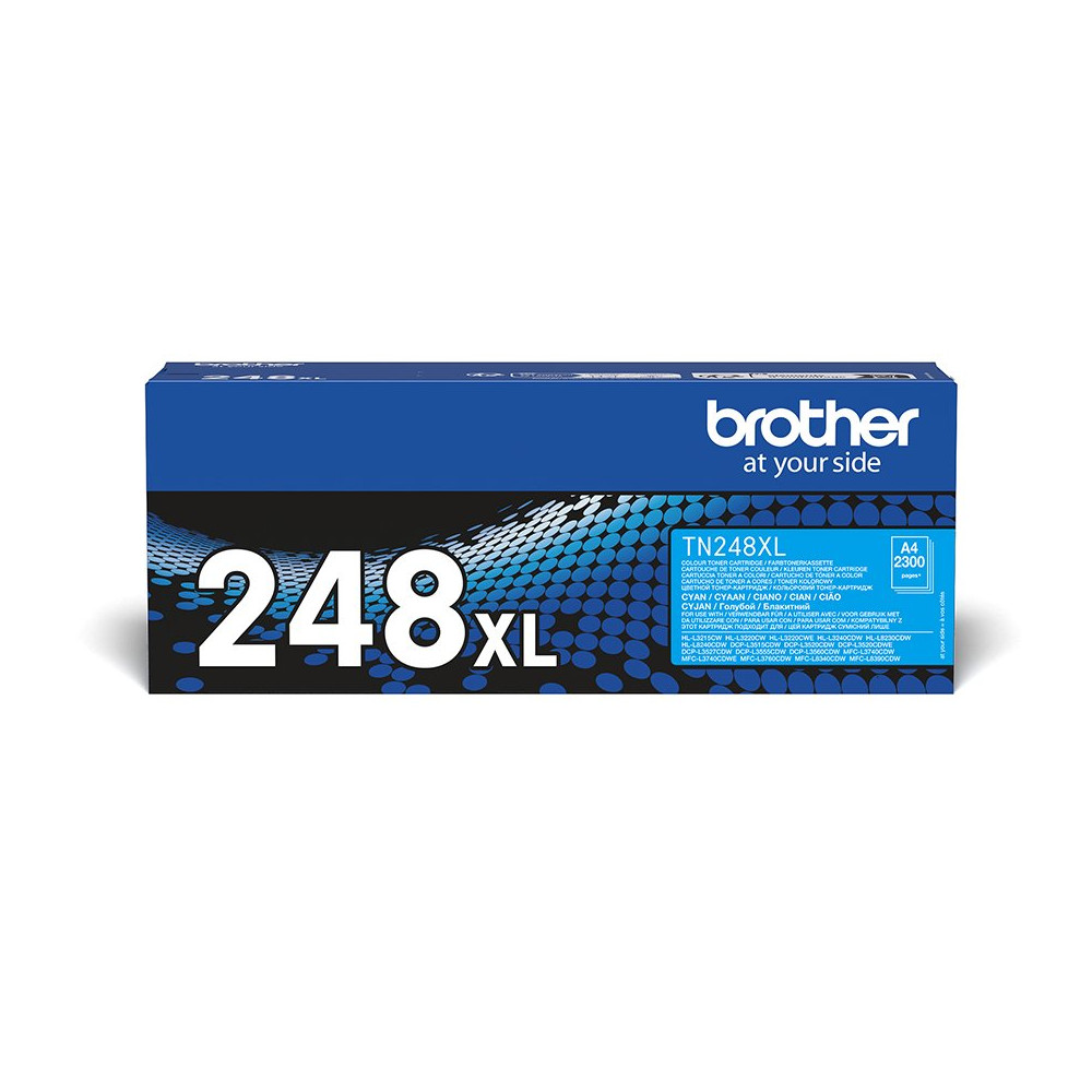 Brother TN-248XLC cartuccia toner 1 pz Originale Ciano