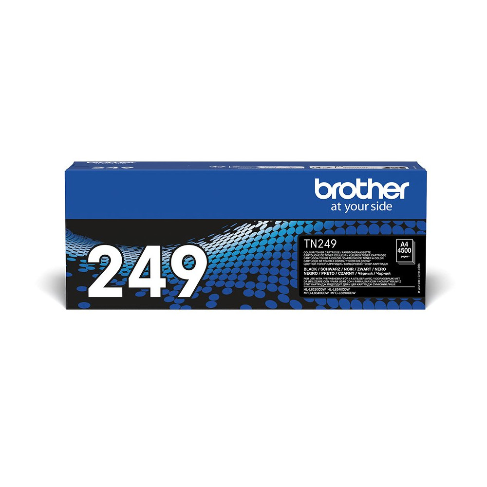 Brother TN-249BK cartuccia toner 1 pz Originale Nero