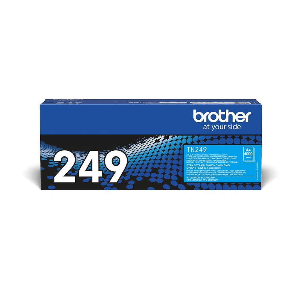 Brother TN-249C cartuccia toner 1 pz Originale Ciano