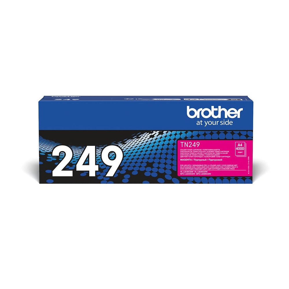 Brother TN-249M cartuccia toner 1 pz Originale Magenta