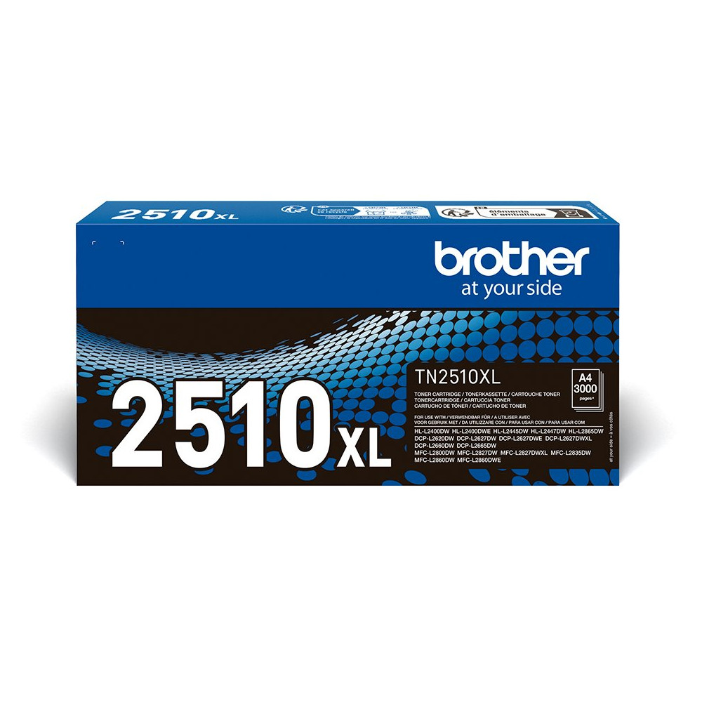 Brother TN-2510XL cartuccia toner 1 pz Originale Nero