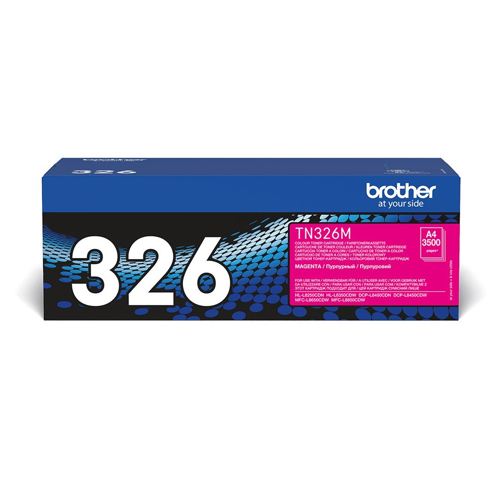 Brother TN-326M cartuccia toner 1 pz Originale Magenta