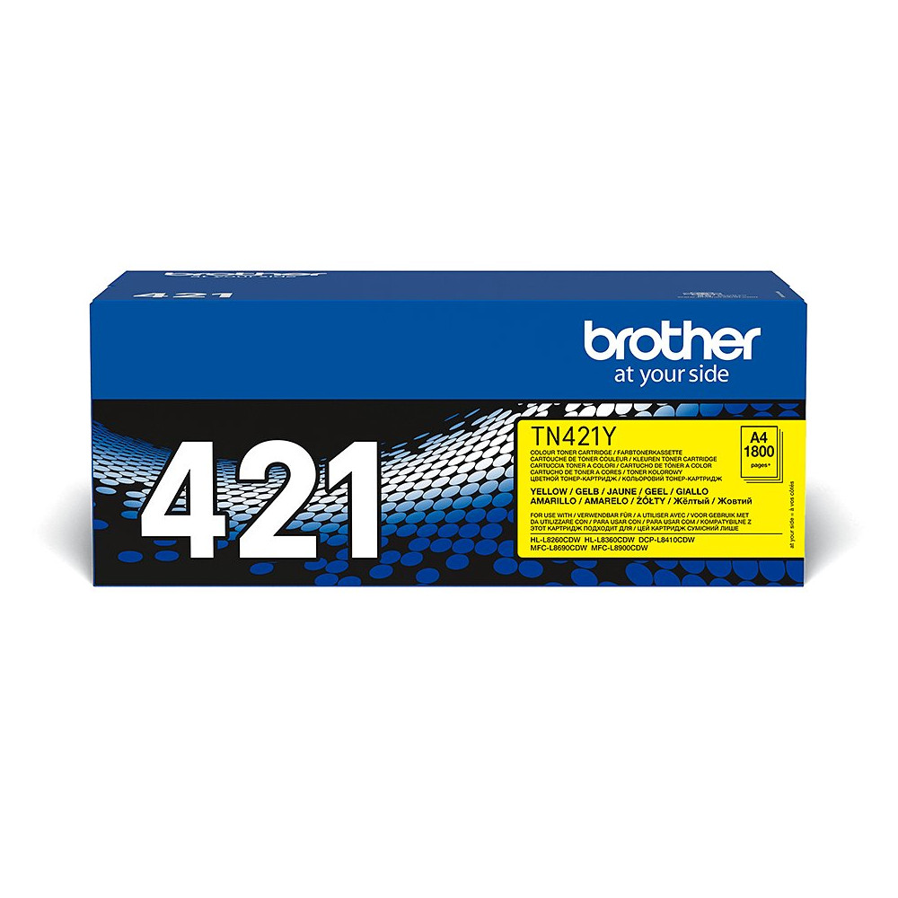 Brother TN-421Y cartuccia toner 1 pz Originale Giallo