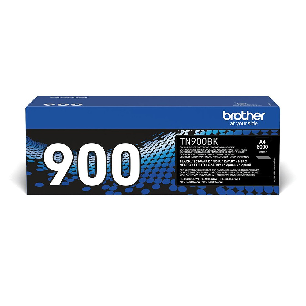 Brother TN-900BK cartuccia toner 1 pz Originale Nero