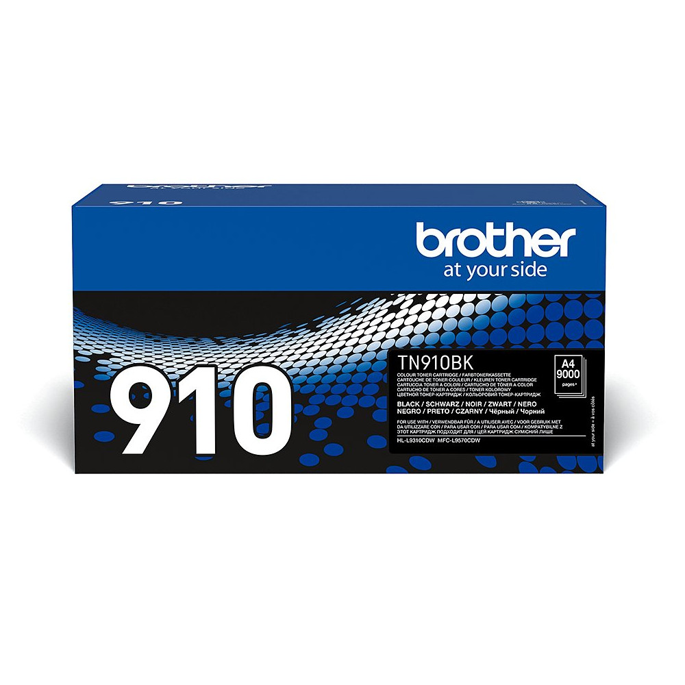 Brother TN-910BK cartuccia toner 1 pz Originale Nero