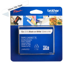 Brother TZE231S2 nastro per etichettatrice Nero su bianco TZe