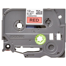 Brother TZE-431 nastro per etichettatrice Nero su rosso