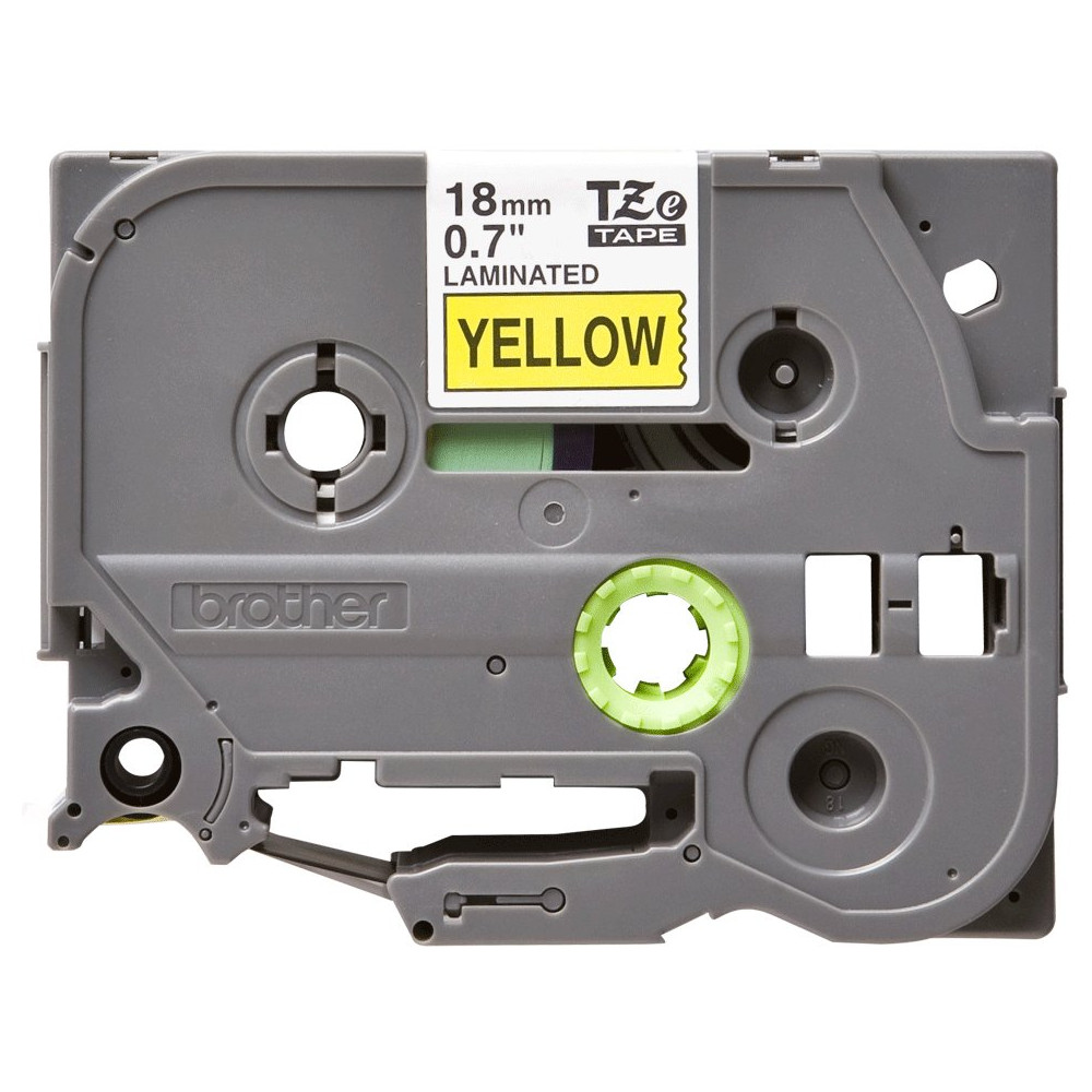 Brother TZE-641 nastro per etichettatrice Nero su giallo