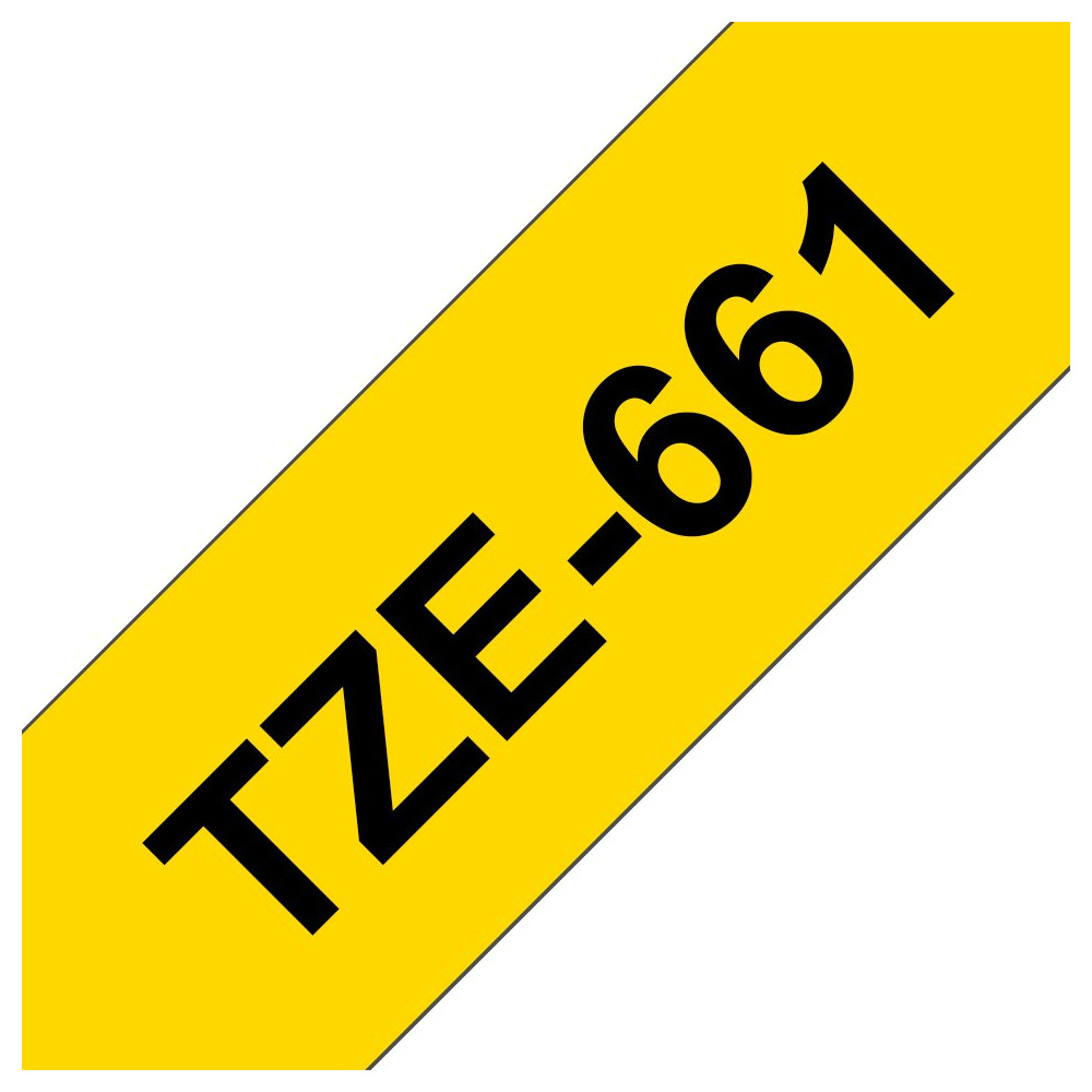 Brother TZE-661 nastro per etichettatrice TZ