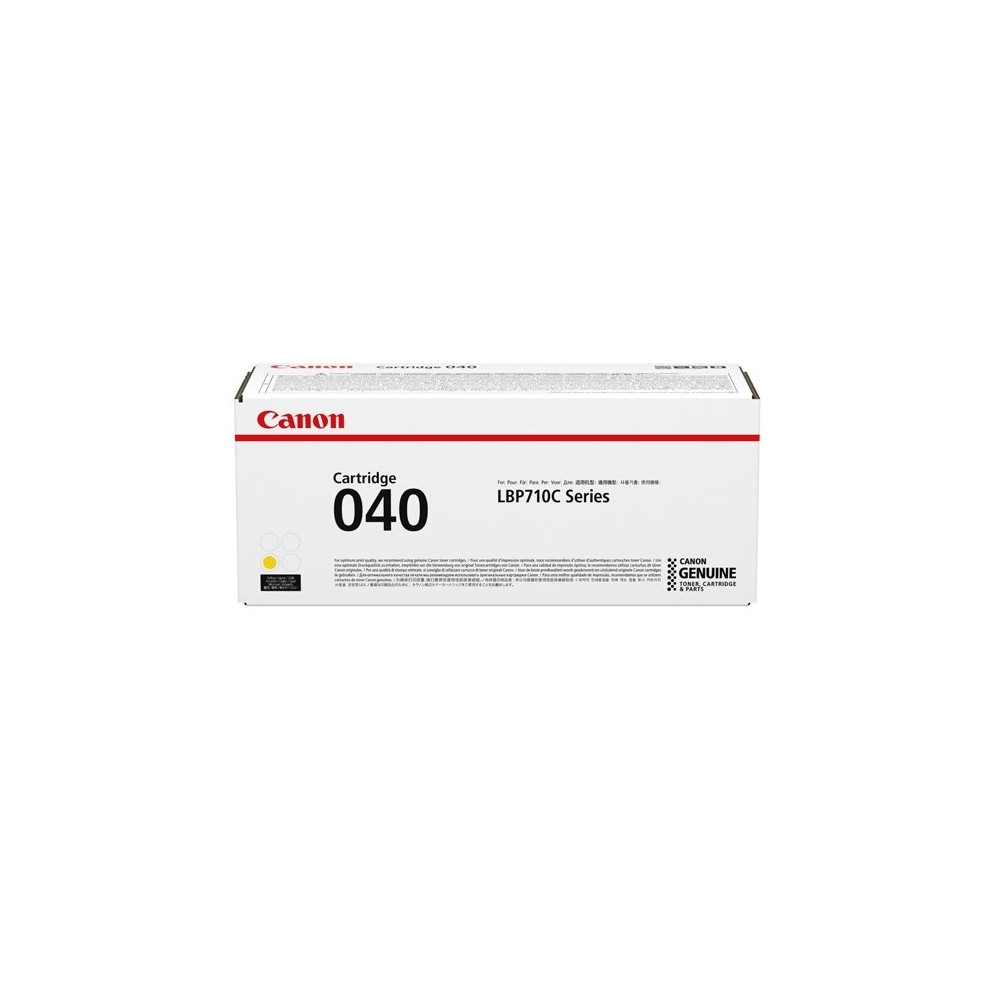 Canon 040 cartuccia toner 1 pz Originale Giallo