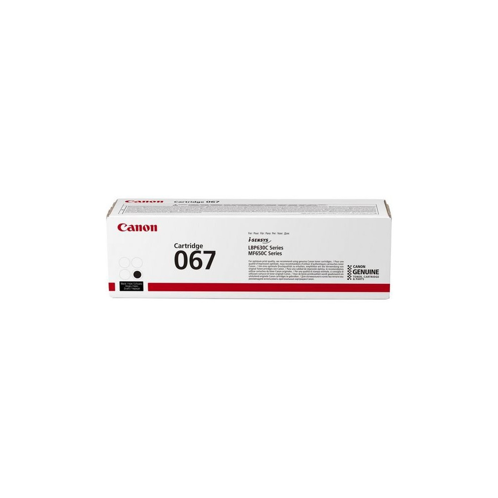 Canon 067 cartuccia toner 1 pz Originale Nero