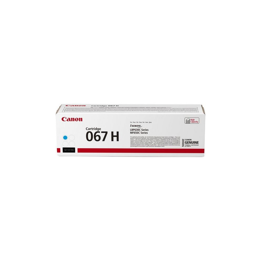Canon 067H cartuccia toner 1 pz Originale Ciano