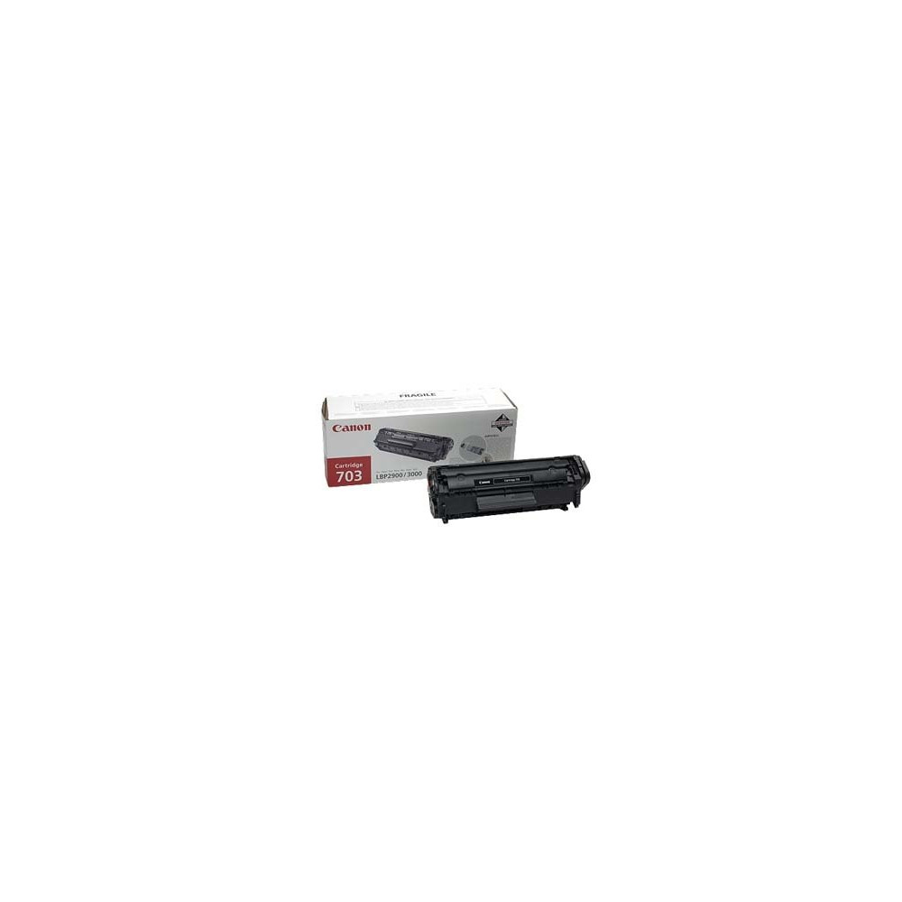 Canon Toner CRG703 Black cartuccia toner 3 pz Originale Nero