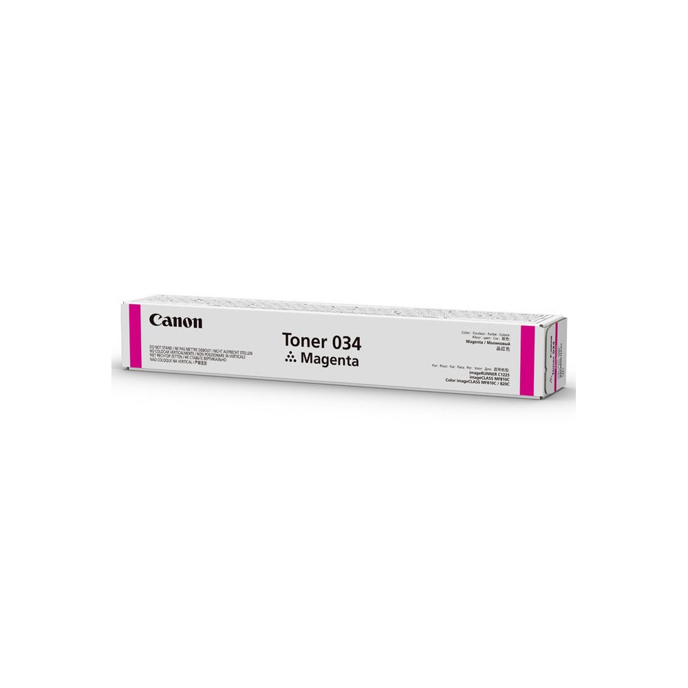 Canon 034 cartuccia toner 1 pz Originale Magenta