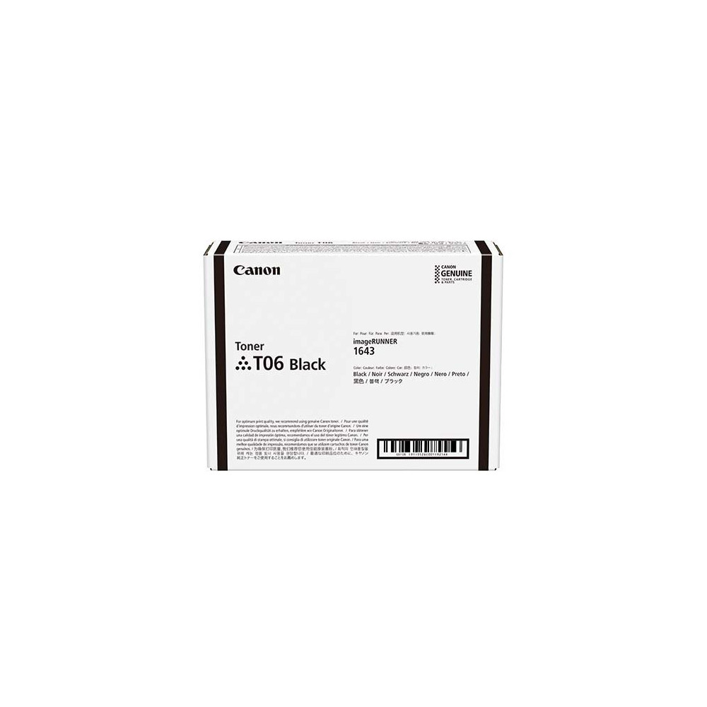 Canon T06 cartuccia toner 1 pz Originale Nero
