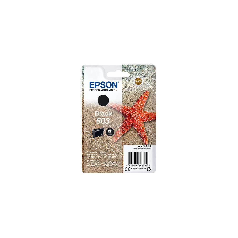 Epson Singlepack Black 603 Ink